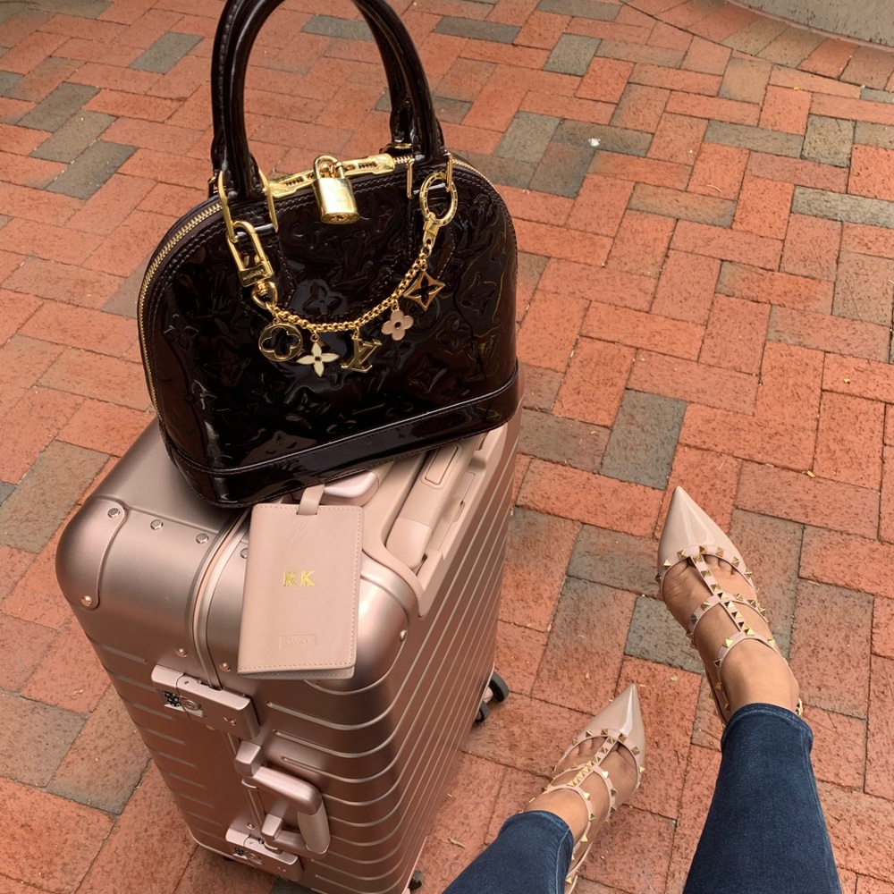 Louis Vuitton Alma BB Vernis (Amarante)